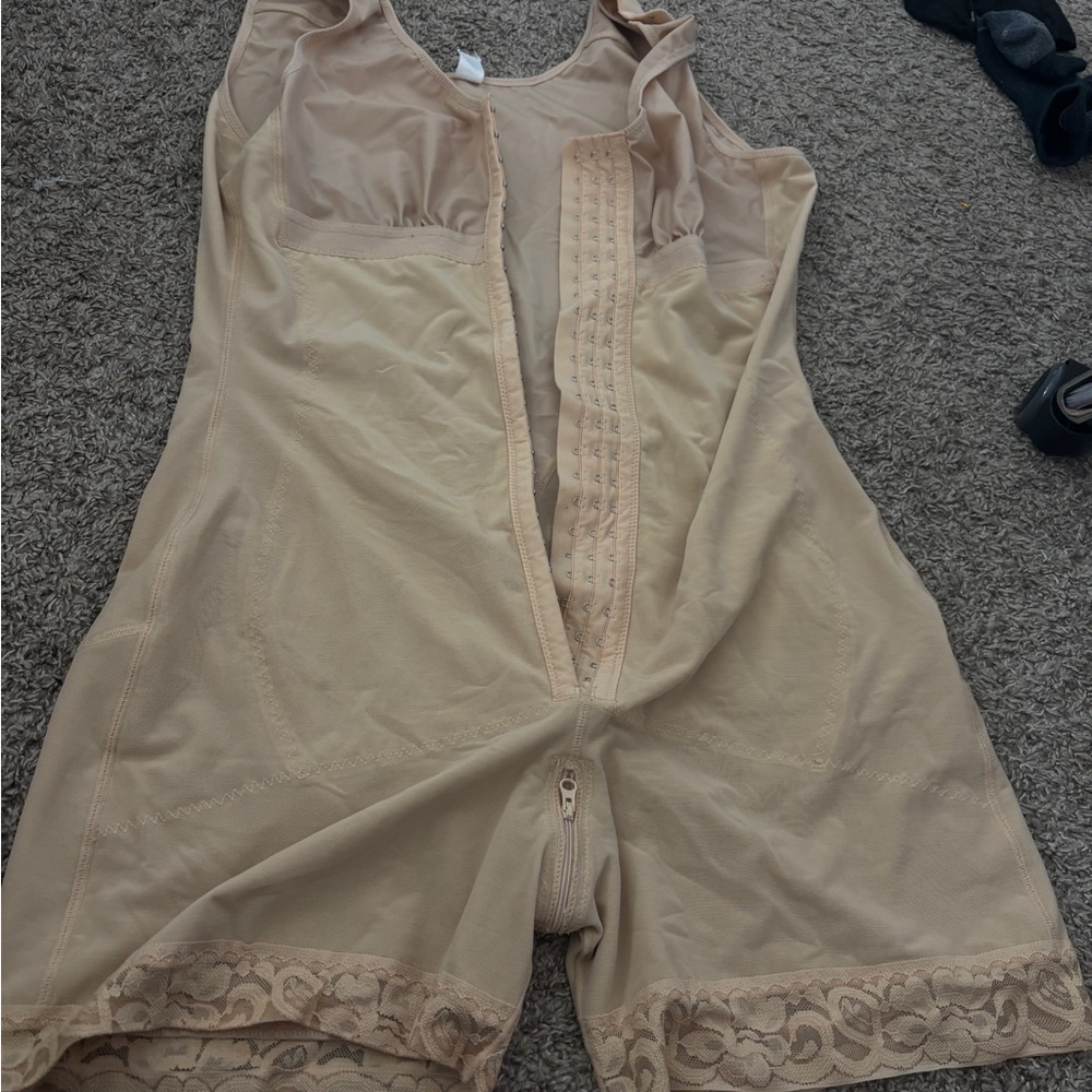 Women's Beige Shapewear Bodysuit